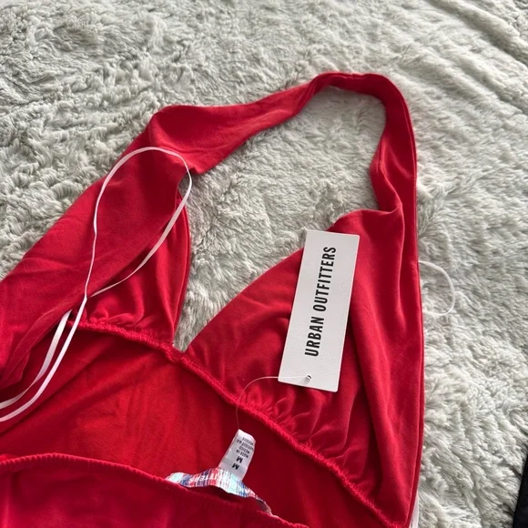 Urban Outfitters Red Halter Top - Picture 9 of 12